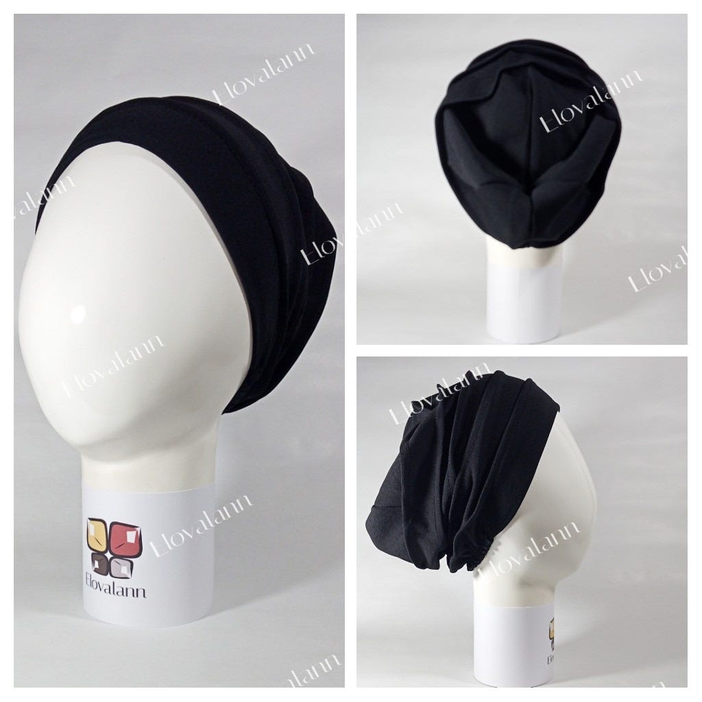 Bonnet couleur noir pour femme